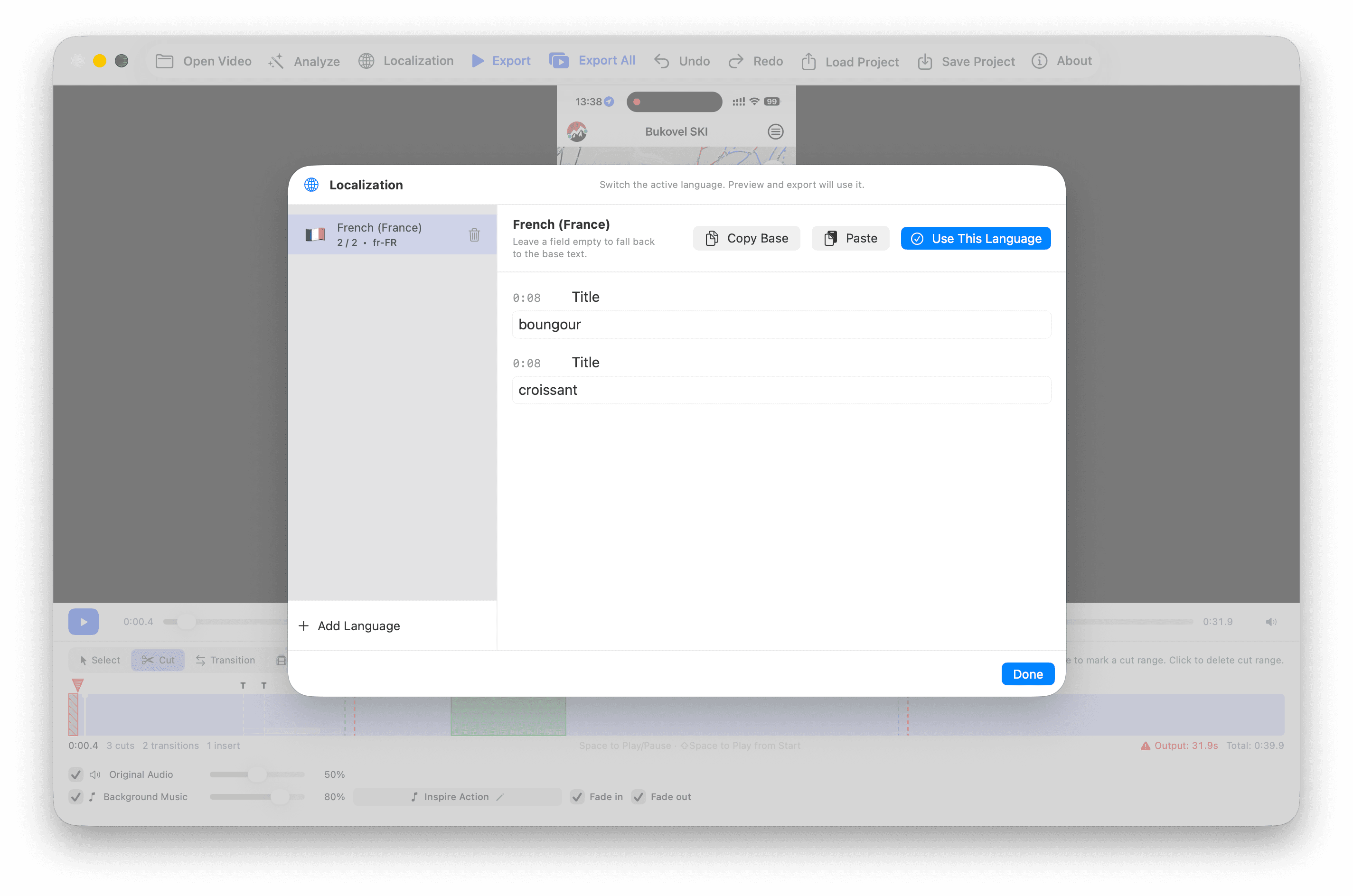 App Store Preview Studio for macOS — localization